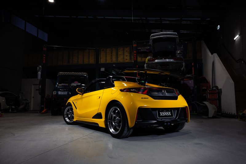 Automotive S660 kei car shoot photo 03
